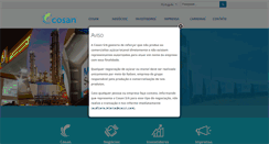Desktop Screenshot of cosan.com.br