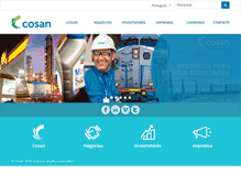 Tablet Screenshot of cosan.com